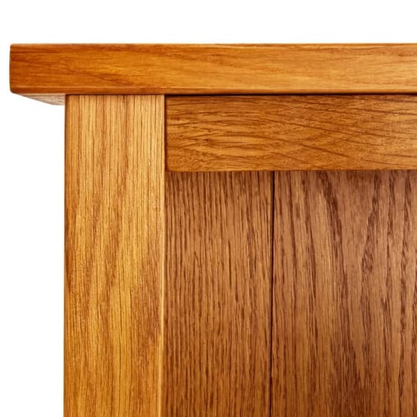 Bokhylla med 4 hyllor 70x22x110 cm massiv ek - Bokhylla - Bokhyllor - Home & Living