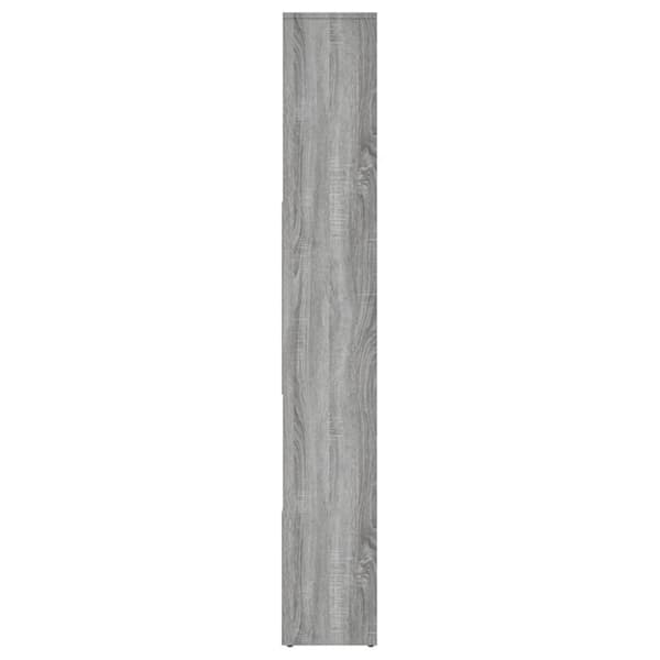 Bogreol 67x24x161 cm konstrueret træ grå sonoma-eg - Bogreol - Bogreoler - Home & Living