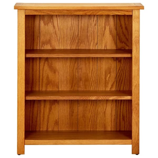 Bokhylla 3 hyllor 70x22,5x82 cm massiv ek - Bokhylla - Bokhyllor - Home & Living