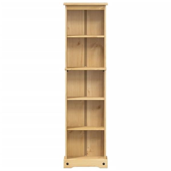 vidaXL bogreol Corona 46x20x170 cm massivt fyrretræ