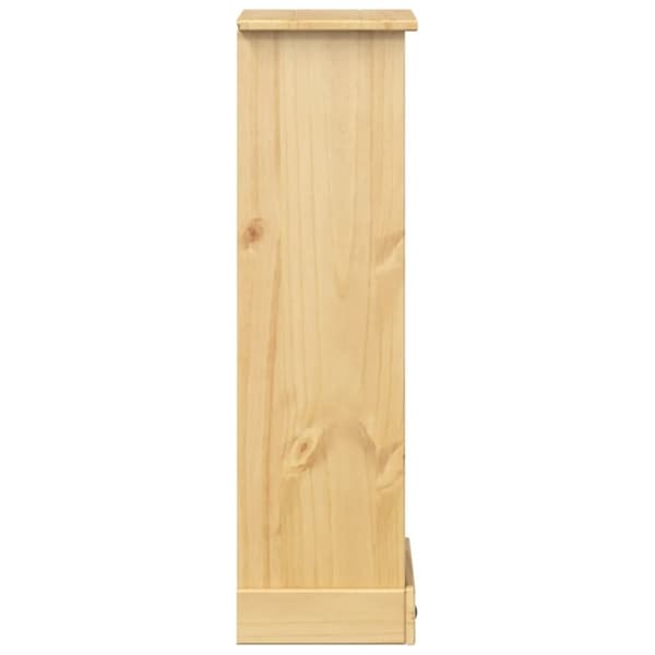 vidaXL Bokhylle Corona 46x29x100 cm heltre furu