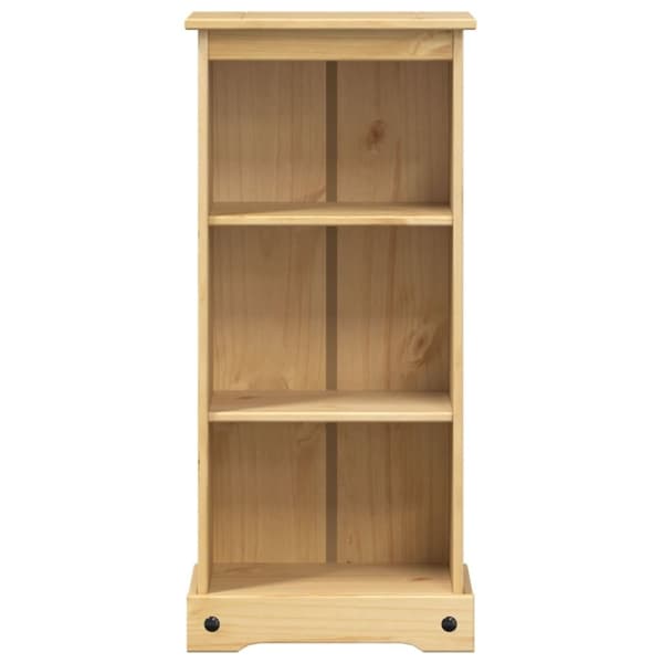 vidaXL Kirjahylly Corona 46x29x100 cm täysi mänty
