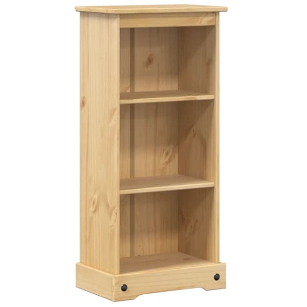 vidaXL Kirjahylly Corona 46x29x100 cm täysi mänty
