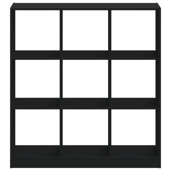 vidaXL bogreol 102x32x108 cm konstrueret træ sort