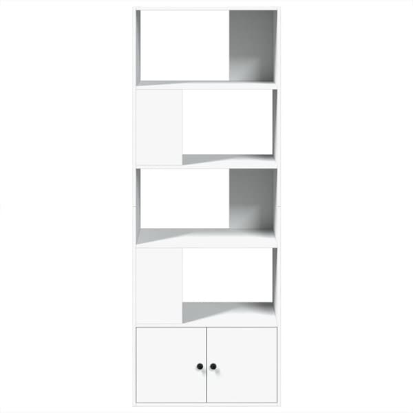 vidaXL bogreol 70x36x189 cm konstrueret træ hvid