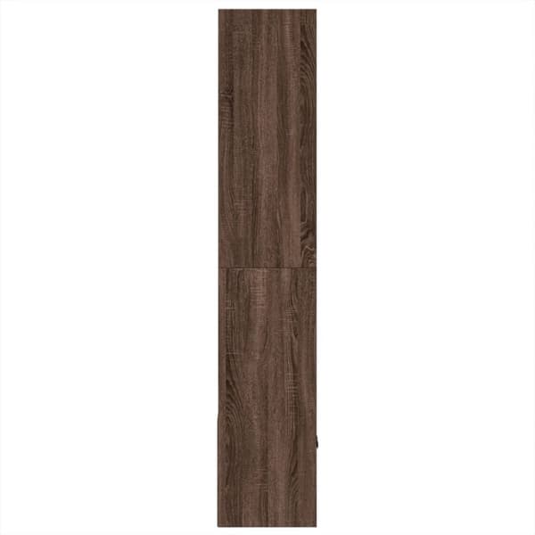 vidaXL bogreol 70x36x189 cm konstrueret træ brun egetræsfarve
