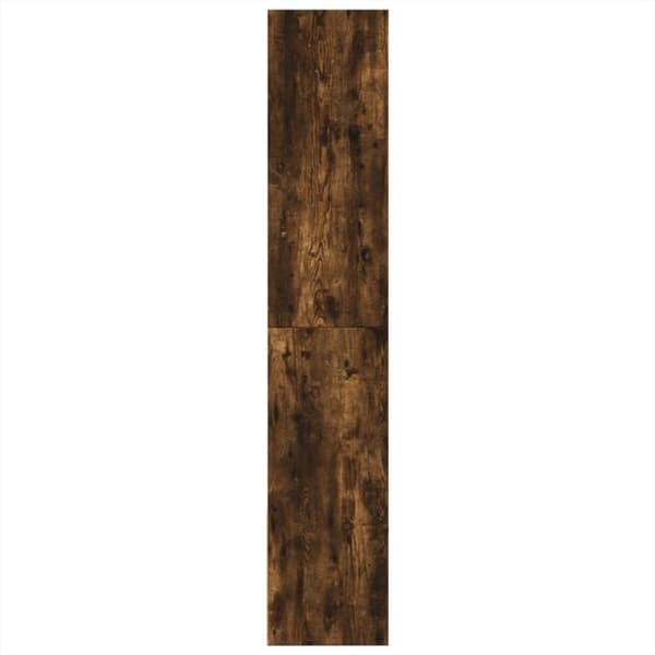 vidaXL bogreol 100x36x189 cm konstrueret træ røget egetræsfarve