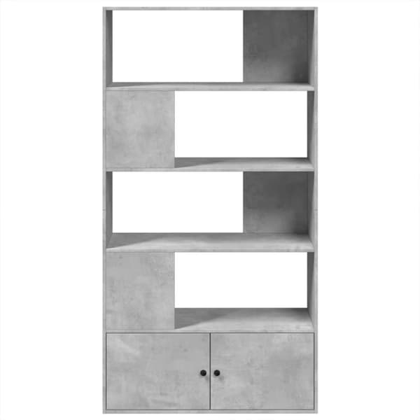 vidaXL bogreol 100x36x189 cm konstrueret træ betongrå