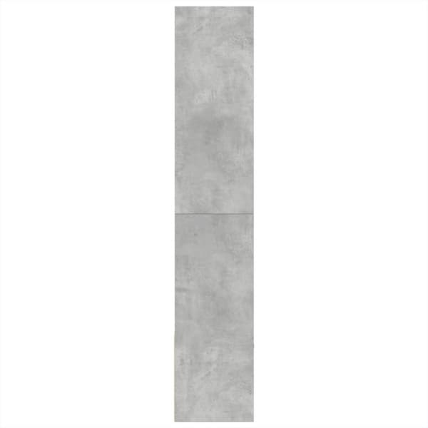 vidaXL bogreol 100x36x189 cm konstrueret træ betongrå