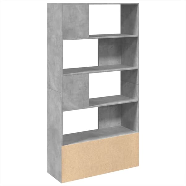 vidaXL bogreol 100x36x189 cm konstrueret træ betongrå