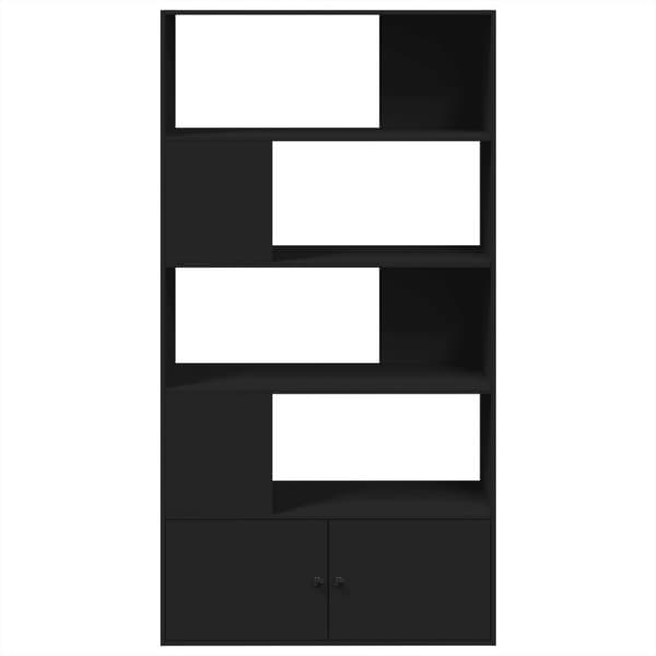 vidaXL bogreol 100x36x189 cm konstrueret træ sort