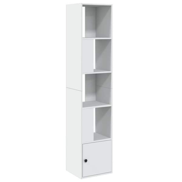 vidaXL bogreol 40x36x189 cm konstrueret træ hvid