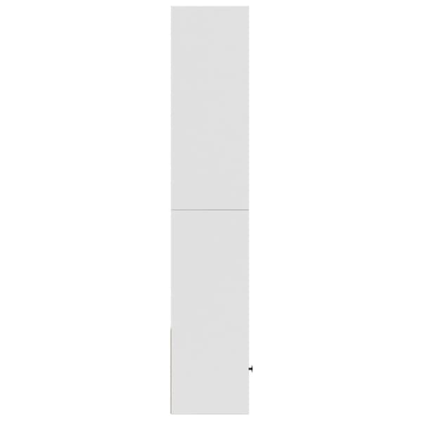 vidaXL bogreol 40x36x189 cm konstrueret træ hvid