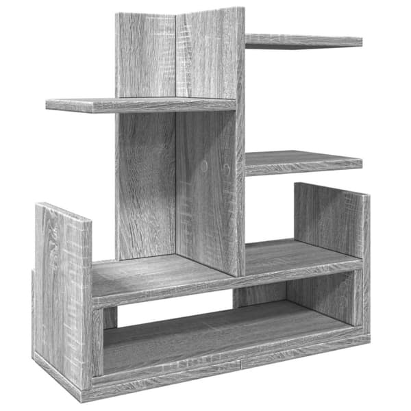 vidaXL Pöydän järjestäjä harmaa Sonoma 49x20x52,5 cm tekninen puu