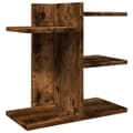 Miniatyrbillede 1 af 10: vidaXL hylde til skrivebord 42x21,5x42 cm konstrueret træ røget eg