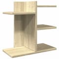 Miniatyrbilde 1 av 10: vidaXL Hylle til skrivebord sonoma eik 42x21,5x42 cm konstruert tre