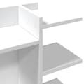 Miniatyrbilde 8 av 10: vidaXL Hylle til skrivebord hvit 42x21,5x42 cm konstruert tre