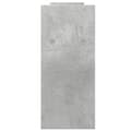 Miniatyrbilde 7 av 11: vidaXL Hylle til skrivebord betonggrå 38,5x17x39 cm konstruert tre
