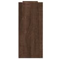 Miniatyrbilde 7 av 11: vidaXL Hylle til skrivebord brun eik 38,5x17x39 cm konstruert tre