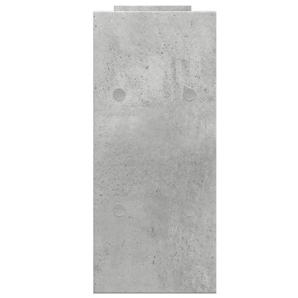 vidaXL dueslag til skrivebord 38,5x17x39 cm konstrueret træ betongrå