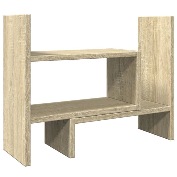 vidaXL dueslag til skrivebord 38,5x17x39 cm konstrueret træ sonoma-eg
