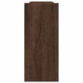 Miniatyrbilde 7 av 11: vidaXL Hylle til skrivebord brun eik 34,5x15,5x35,5 cm konstruert tre