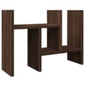 Miniatyrbilde 1 av 11: vidaXL Hylle til skrivebord brun eik 34,5x15,5x35,5 cm konstruert tre