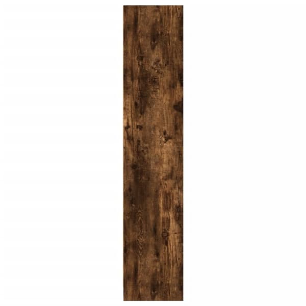 vidaXL Bokhylle røkt eik 57x28,5x107,5 cm konstruert tre