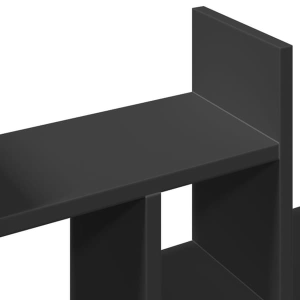 vidaXL Pöydän järjestäjä musta 34,5x15,5x35,5 cm tekninen puu
