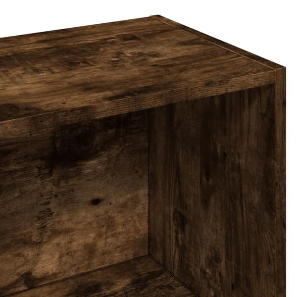 vidaXL Kirjahylly savutammi 57x28,5x174 cm tekninen puu