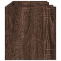 Miniatyrbilde 6 av 10: vidaXL Hylle til skrivebord brun eik 44,5x24x25 cm konstruert tre