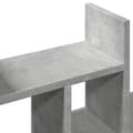 Miniatyrbilde 10 av 11: vidaXL Hylle til skrivebord betonggrå 34,5x15,5x35,5 cm konstruert tre