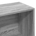 Miniatyrbilde 8 av 11: vidaXL Bokhylle grå sonoma 57x28,5x174 cm konstruert tre
