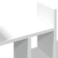 Miniatyrbilde 10 av 11: vidaXL Hylle til skrivebord svart 34,5x15,5x35,5 cm konstruert tre