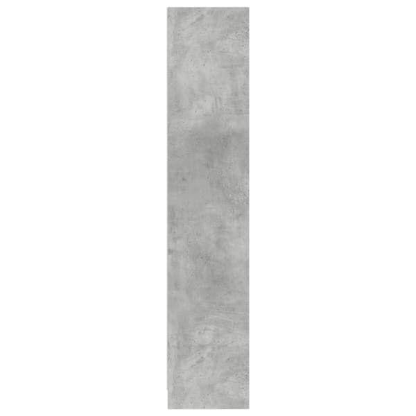 vidaXL bogreol 57x28,5x141 cm konstrueret træ betongrå