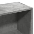 Miniatyrbilde 8 av 11: vidaXL Bokhylle betonggrå 57x28,5x107,5 cm konstruert tre