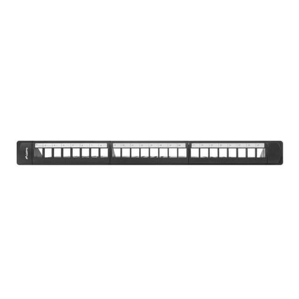 Patchpanel 24 UTP Portar Kategori 5e Lanberg PPKS-1124-B