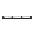 Miniatyrbild 2 av 2: Patchpanel 24 UTP Portar Kategori 5e Lanberg PPKS-1124-B