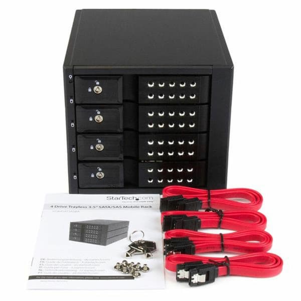 Kotelo Startech HSB4SATSASBA Kannettava
