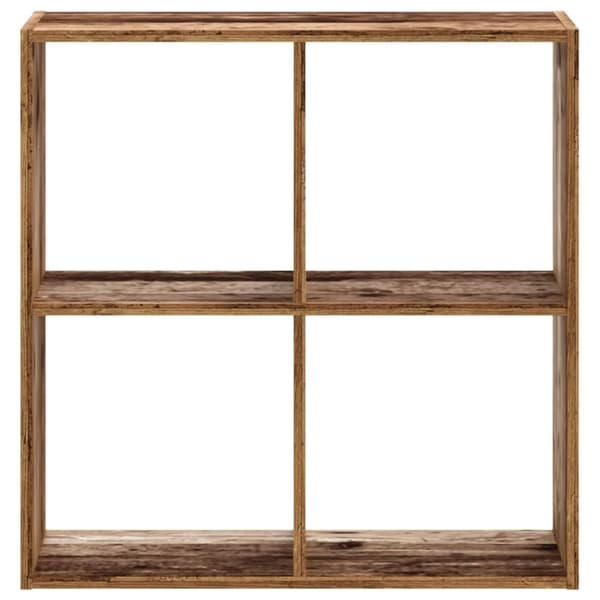vidaXL Kirjahylly vanha puu 68,5x32x68,5 cm tekninen puu