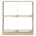 Miniatyrbillede 5 af 11: vidaXL skab 68,5x32x75 cm konstrueret træ sonoma-eg
