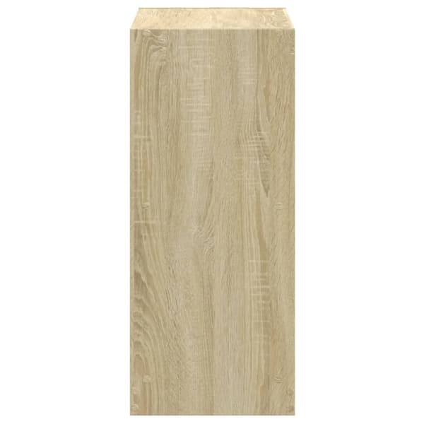 vidaXL skab 68,5x32x75 cm konstrueret træ sonoma-eg