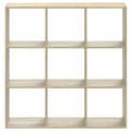 Miniatyrbillede 5 af 11: vidaXL bogreol 102x32x102 cm konstrueret træ sonoma-eg