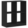 Miniatyrbilde 1 av 11: vidaXL Bokhylle svart 68,5x32x75 cm konstruert tre