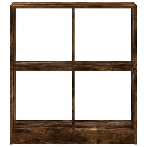 vidaXL skab 68,5x32x75 cm konstrueret træ røget egetræ