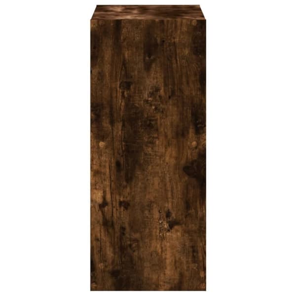 vidaXL skab 68,5x32x75 cm konstrueret træ røget egetræ