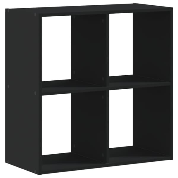 vidaXL Bokhylle svart 68,5x32x68,5 cm konstruert tre