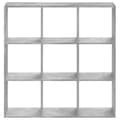 Pikkukuva 5 / 11: vidaXL Kirjahylly betoninharmaa 102x32x102 cm tekninen puu