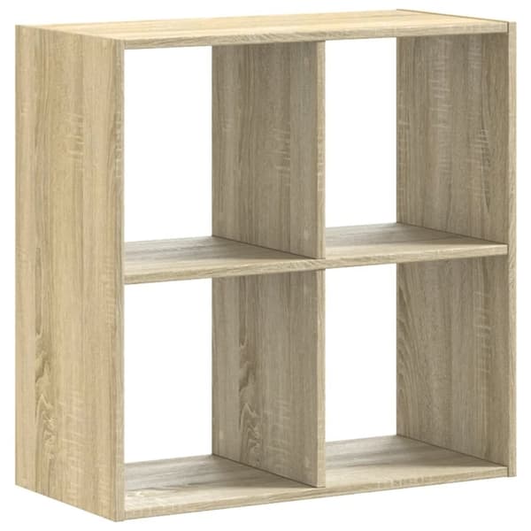 vidaXL skab 68,5x32x68,5 cm konstrueret træ sonoma-eg