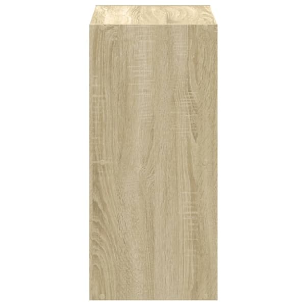 vidaXL skab 68,5x32x68,5 cm konstrueret træ sonoma-eg